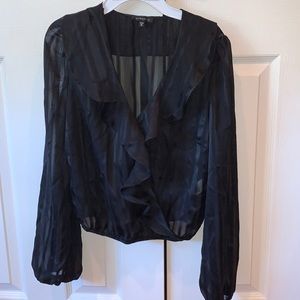 Dynamite Black Blouse